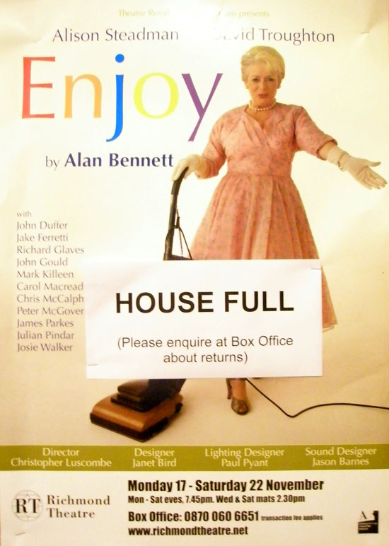 enjoy-full-house Alan Bennett Enjoy Full House